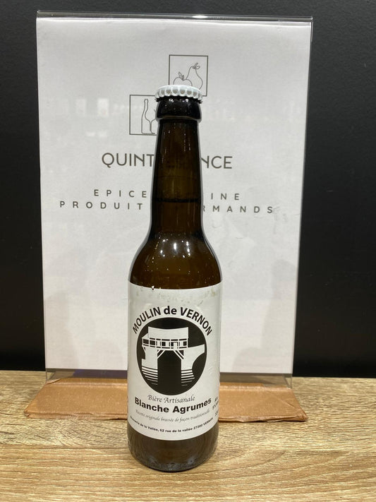 Bière blanche agrumes