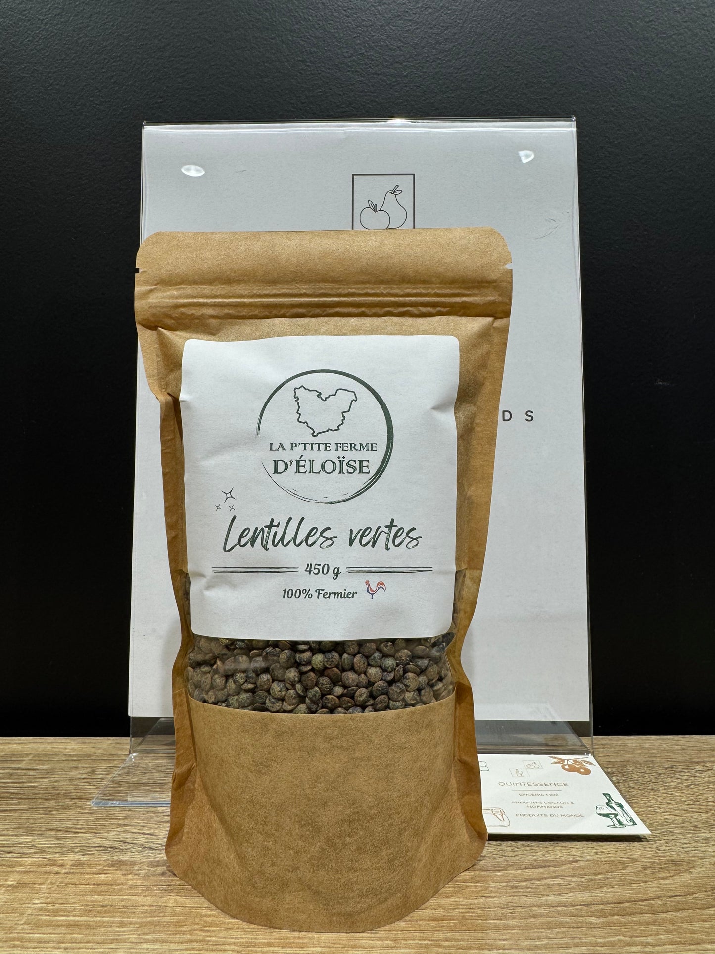 Lentilles verte 450g